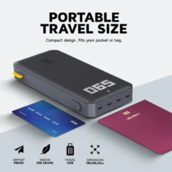 Xtorm Titan Pro 140W Powerbank XB402 -Solar Charging Equipment Store E Shots XB402 3201 20221111