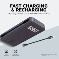 Xtorm Titan Pro 140W Powerbank XB402 -Solar Charging Equipment Store E Shots XB402 4201 20221111