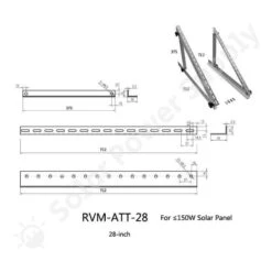 Solar Power Supply Adjustable Solar Panel Mount 71 Cm -Solar Charging Equipment Store solar power supply adjustable solar panel mount 71cm 20220617 N 20230328