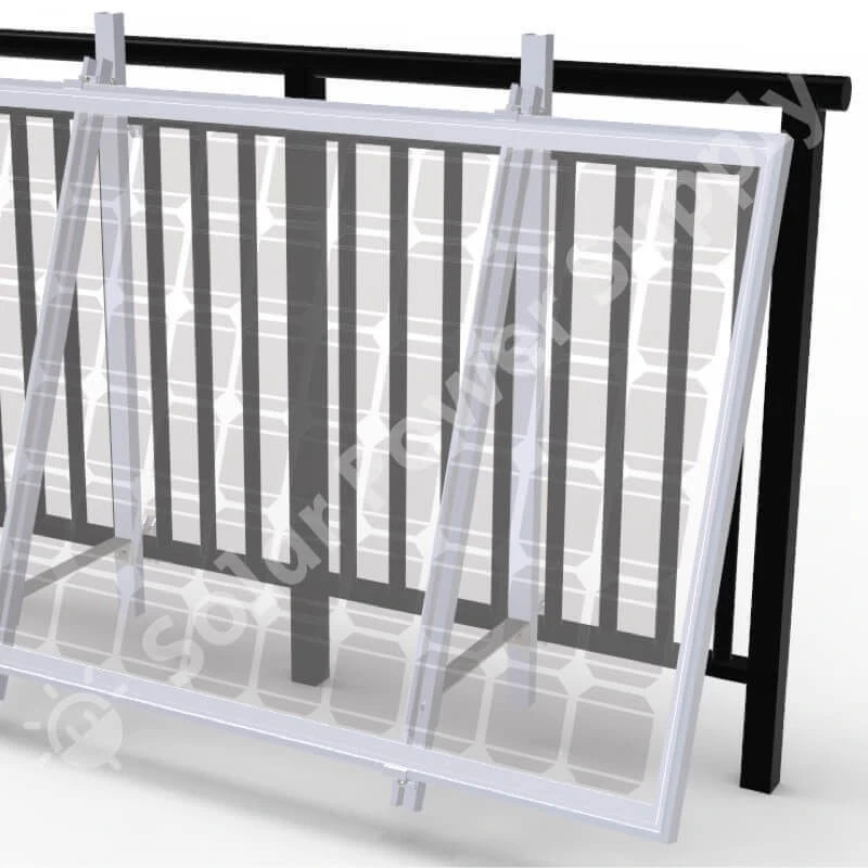 Solar Power Supply Balcony Mounting Bracket 9-20 Degree 9 Solar Power Supply Balcony Mounting Bracket 9-20 Degree - Image 7