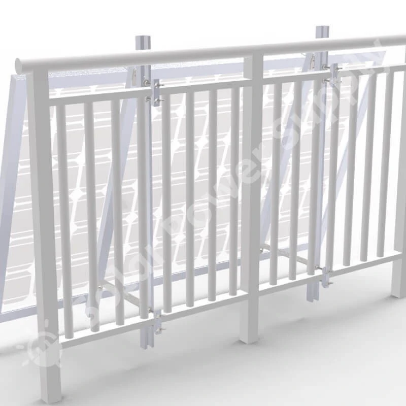 Solar Power Supply Balcony Mounting Bracket 9-20 Degree 6 Solar Power Supply Balcony Mounting Bracket 9-20 Degree - Image 4