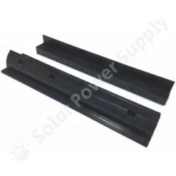Solar Power Supply Solar Mounting Spoiler Set Black 52cm