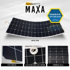 SUNBEAMsystem Maxa 109W Flush 23 SUNBEAMsystem Maxa 109W Flush -Solar Charging Equipment Store sunbeamsystem maxa 109w flush 2021 m1 maxa2
