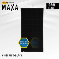 SUNBEAMsystem Maxa 109W Flush Black -Solar Charging Equipment Store sunbeamsystem maxa 109w flush black cover