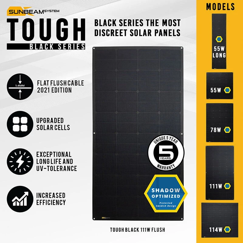 SUNBEAMsystem Tough 111W Flush - Black 15 SUNBEAMsystem Tough 111W Flush - Black - Image 13