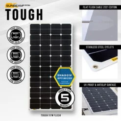 SUNBEAMsystem Tough 55W Flush 23 SUNBEAMsystem Tough 55W Flush -Solar Charging Equipment Store sunbeamsystem tough 55w flush m1 tough