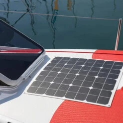 SUNBEAMsystem Tough 55W Flush 21 SUNBEAMsystem Tough 55W Flush -Solar Charging Equipment Store sunbeamsystem tough 55w flush on a racing yacht