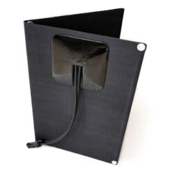 SUNBEAMsystem Tough Fold 62 W -Solar Charging Equipment Store sunbeamsystem tough fold 62w standing back view