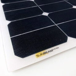 SUNBEAMsystem Tough+ 116W Flush 25 SUNBEAMsystem Tough+ 116W Flush -Solar Charging Equipment Store sunbeamsystem tough 116w flush close up corner