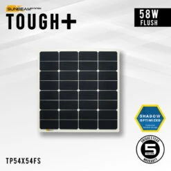 SUNBEAMsystem Tough+ 58W Flush -Solar Charging Equipment Store sunbeamsystem tough 58w flush 2021 tp54x54fs cover